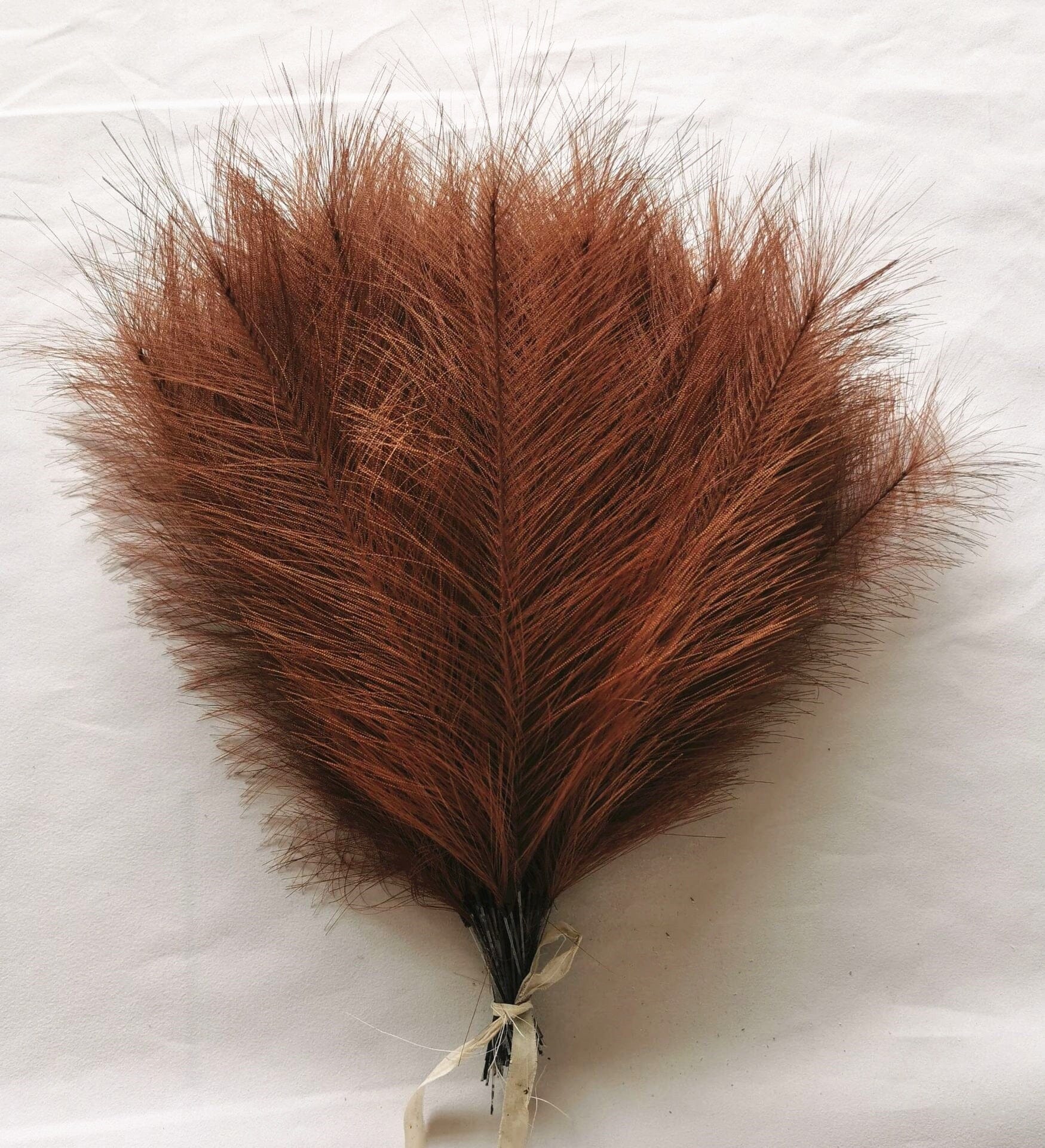 20 قطعة من عشب بامباس الصناعي الملون الفاخر على الطراز البوهيمي