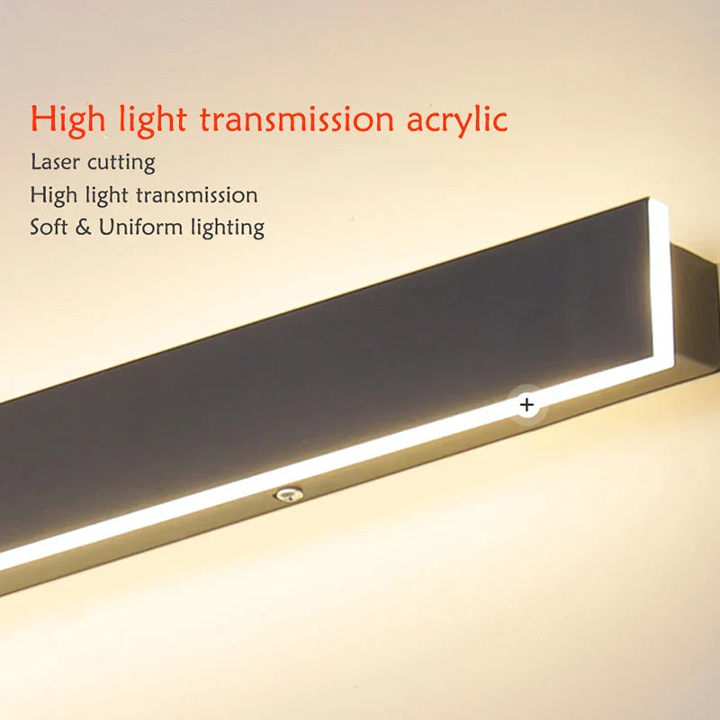 Applique murale extérieure LED moderne étanche IP65 pour villa, porche, jardin, patio, lampe murale, résistante à la pluie pour garage et usage extérieur