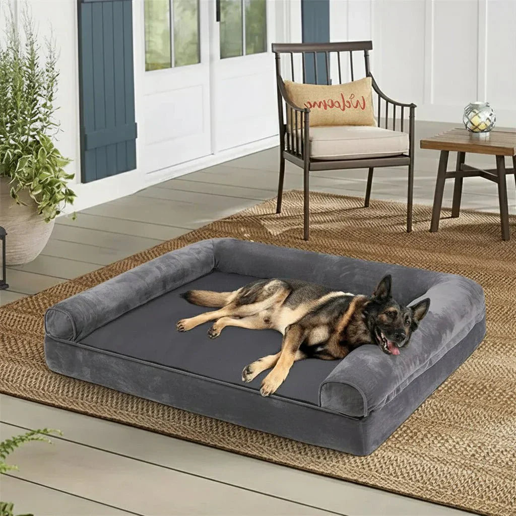 Cuccia-divano ortopedica HavenPaws per cani, per sostenere le articolazioni e dormire nel lusso