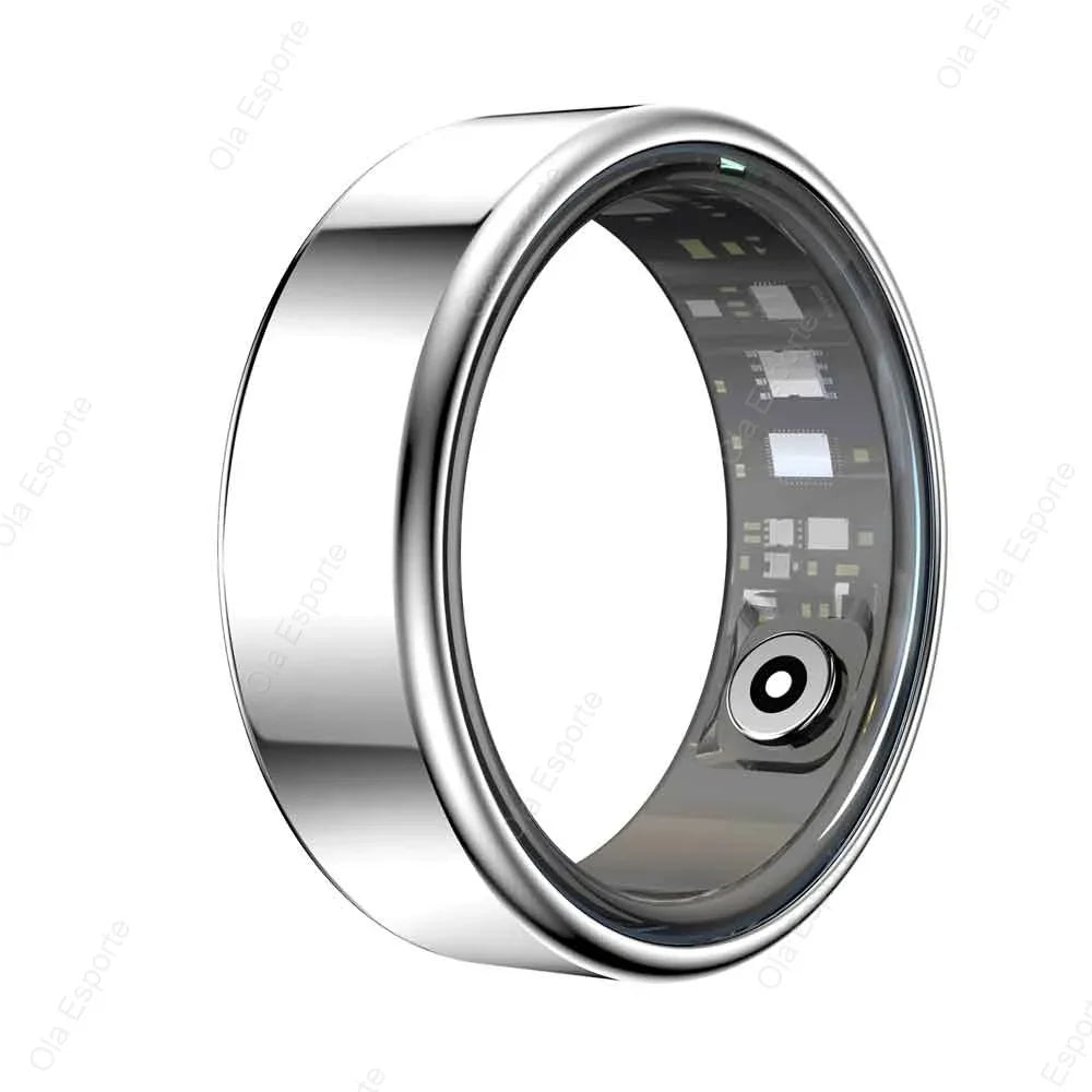 Cincin Pintar - Penjejakan Kadar Denyut Jantung & SpO2 - Pemantau Tidur - Resin - Saiz 9-14 - 3 Warna