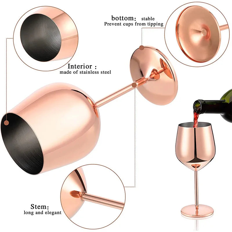 Cocktailglass - Kreativt stålbar- og festglass