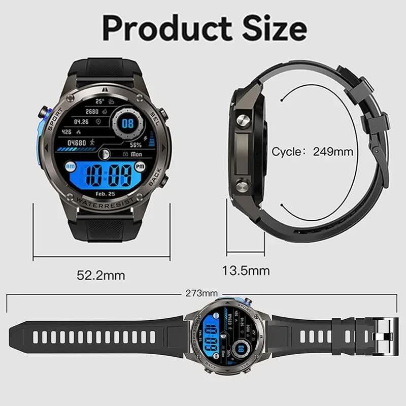 Outdoorové chytré hodinky TrailNova X s GPS, kompasem a monitorováním zdraví