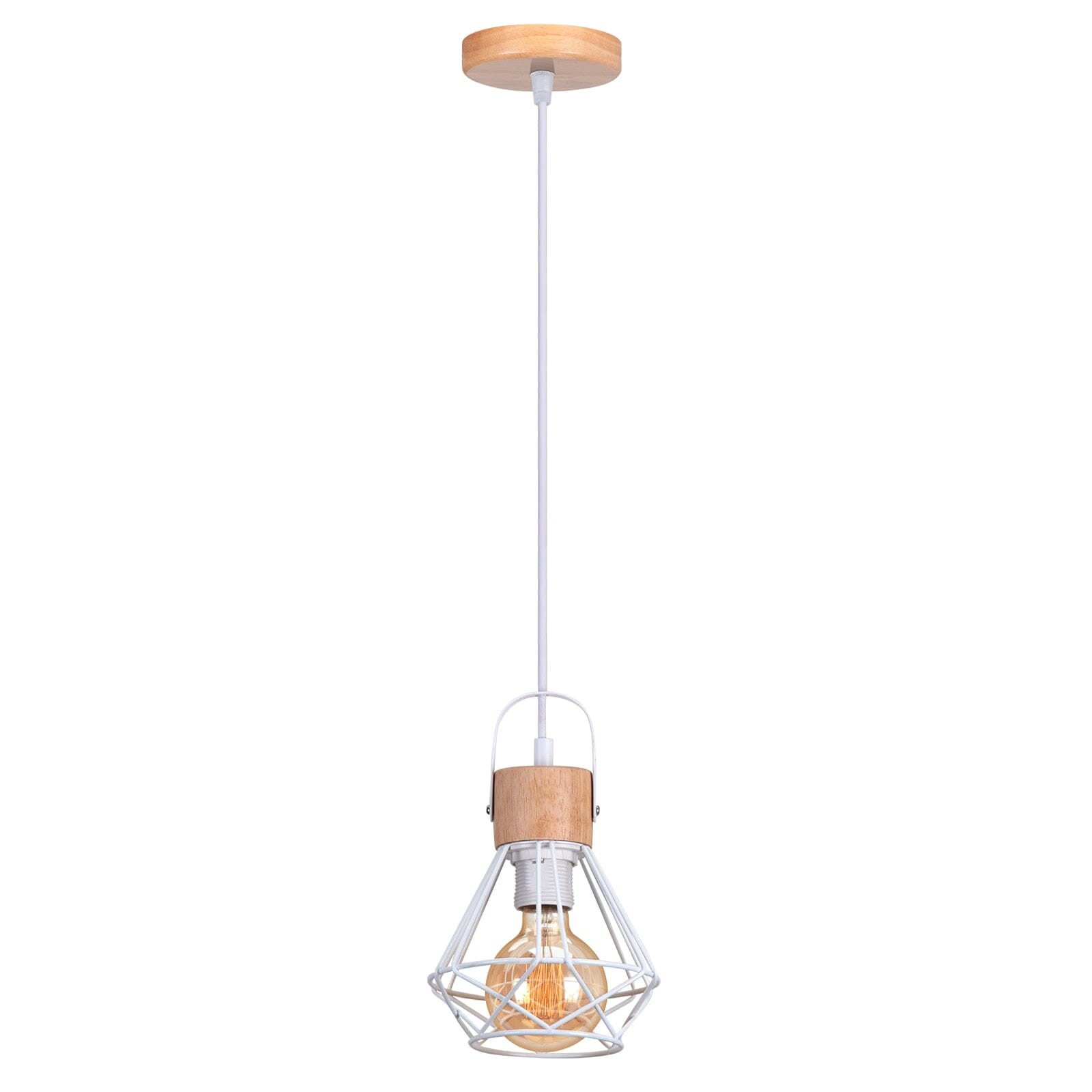 Luminaires en bois vintage nordiques