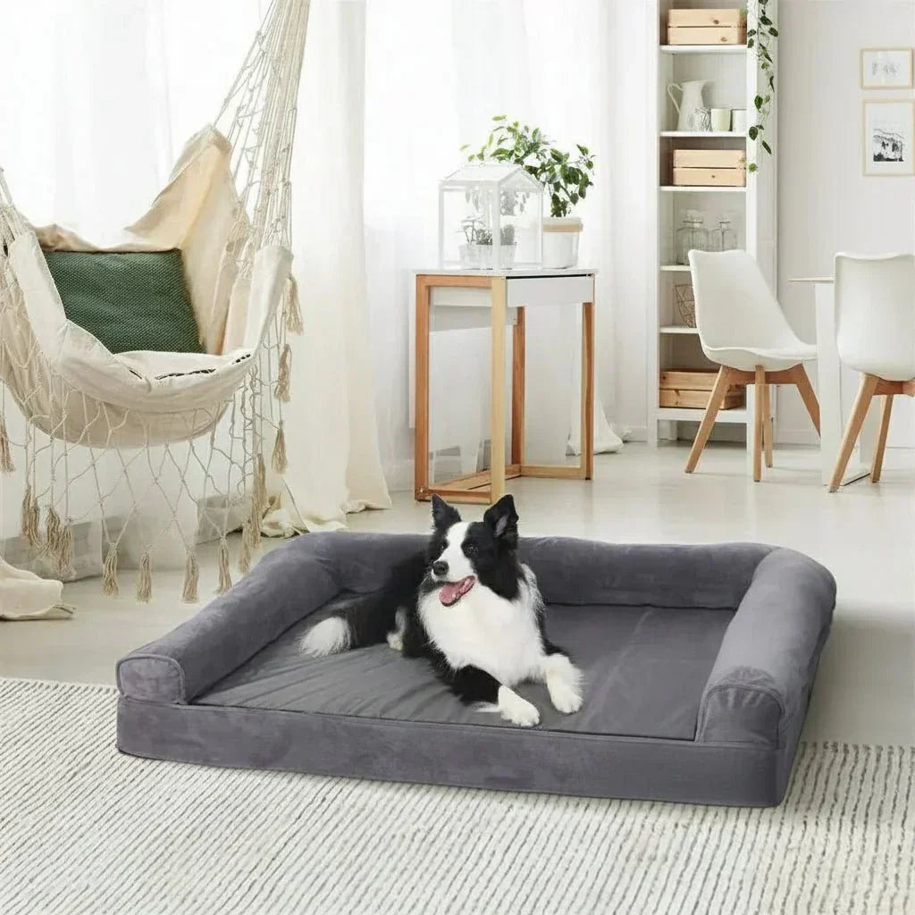Cuccia-divano ortopedica HavenPaws per cani, per sostenere le articolazioni e dormire nel lusso