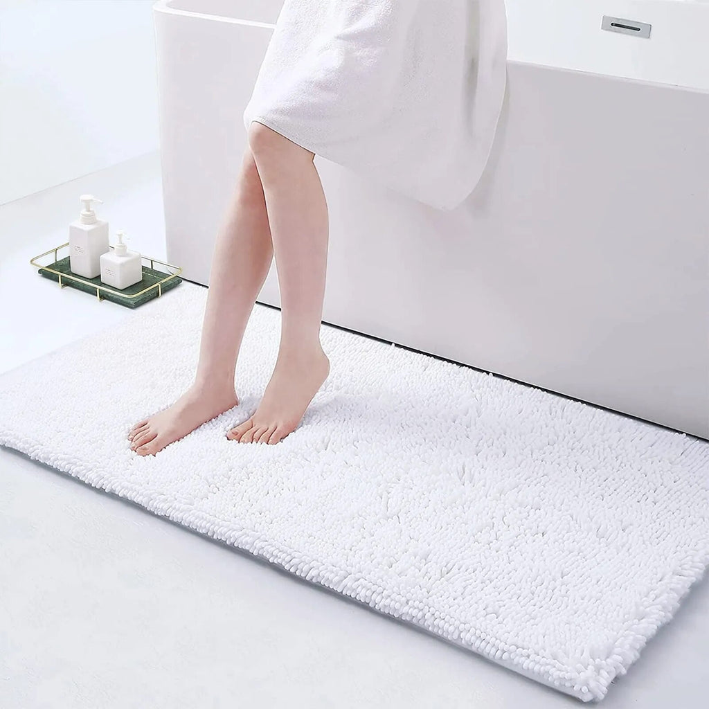 Thick Non-Slip Bath Mat – Soft, Absorbent Bathroom Rug for Safety and Comfort