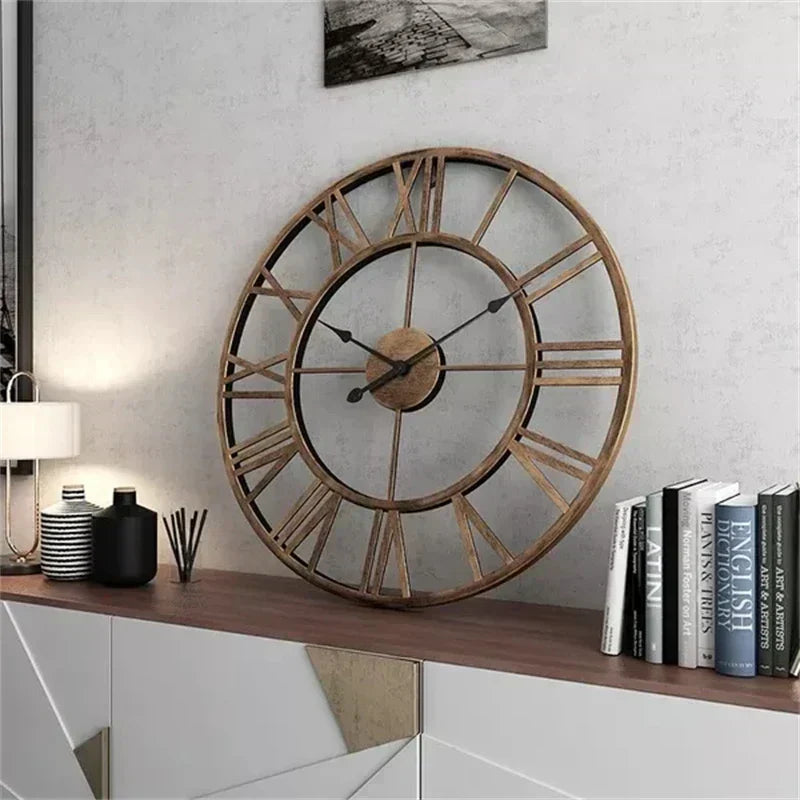 Reloj moderno de números romanos 3D