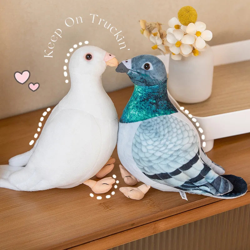 Mainan Plush Snuggly Pigeon CuddleNest Untuk Kanak-Kanak dan Dewasa