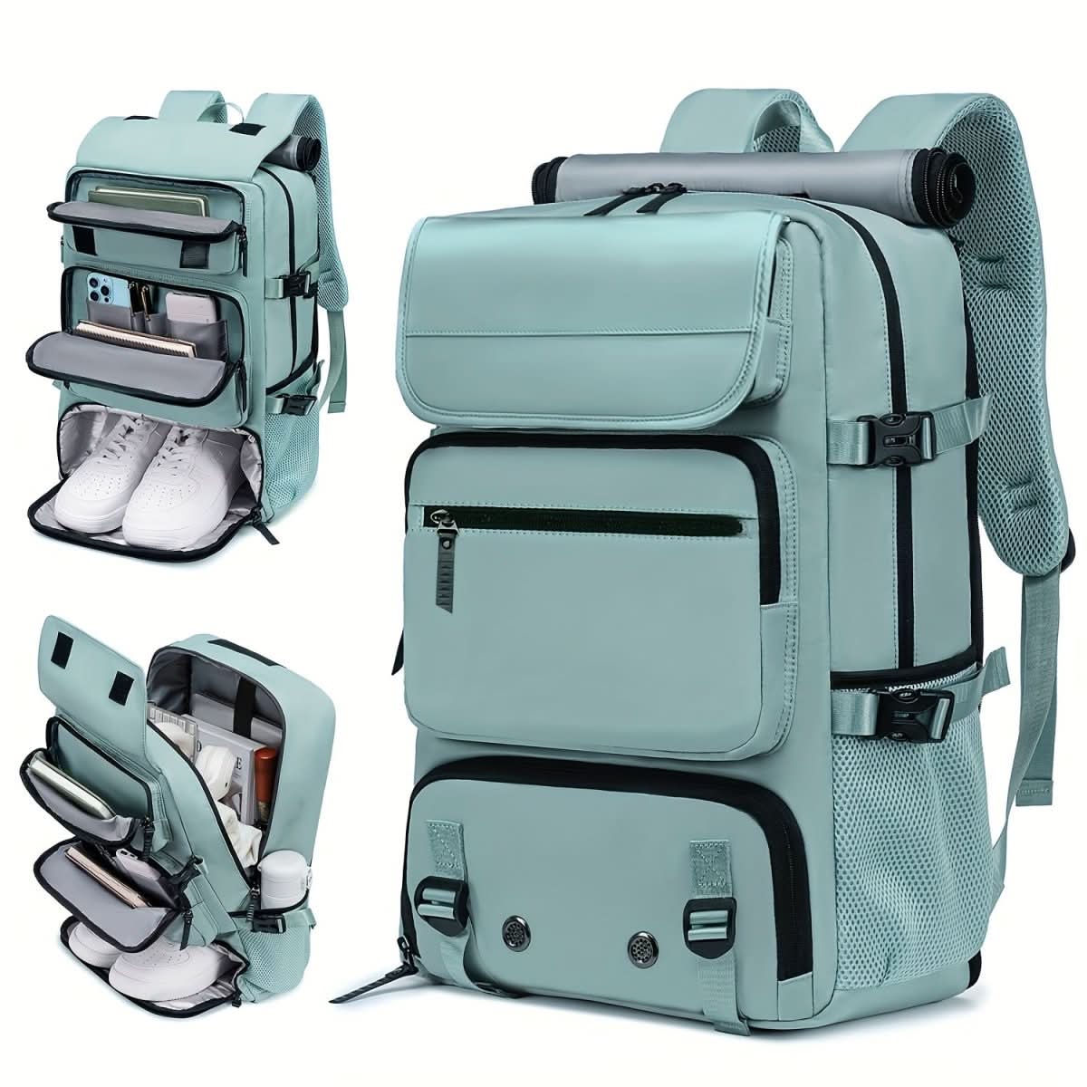 VoyageMax großer wasserdichter Reiserucksack mit USB-Anschluss