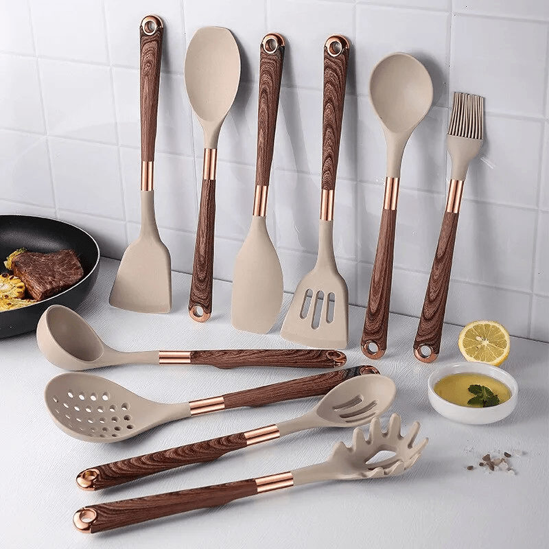 Set Dapur Silikon Serbaguna (10 set)