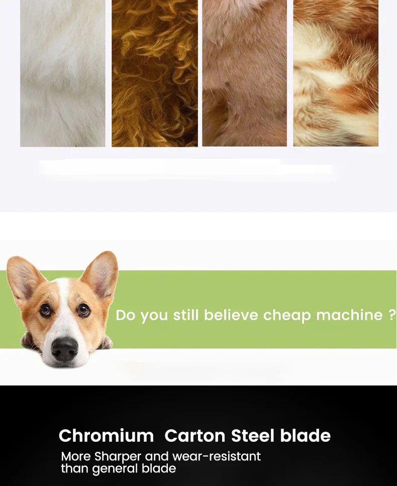 Professionelle Tierhaarschneidemaschine für Hunde