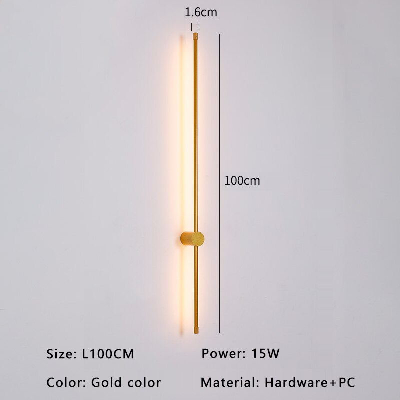 מנורת קיר מודרנית מינימליסטית פשוטה