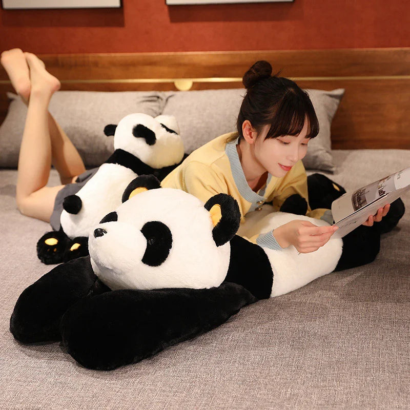 Collezione di Peluche Morbidi HugNest Giant Lazy Panda