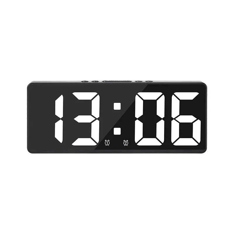 VoiceSnooze – Reloj despertador LED con control por voz y modo noche silenciosa