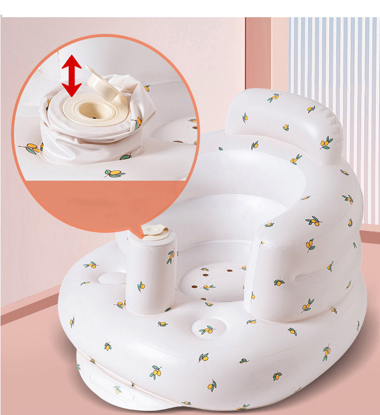 Şişirilebilir Bebek Oturağı Kolay Oturma ve Oyun İçin