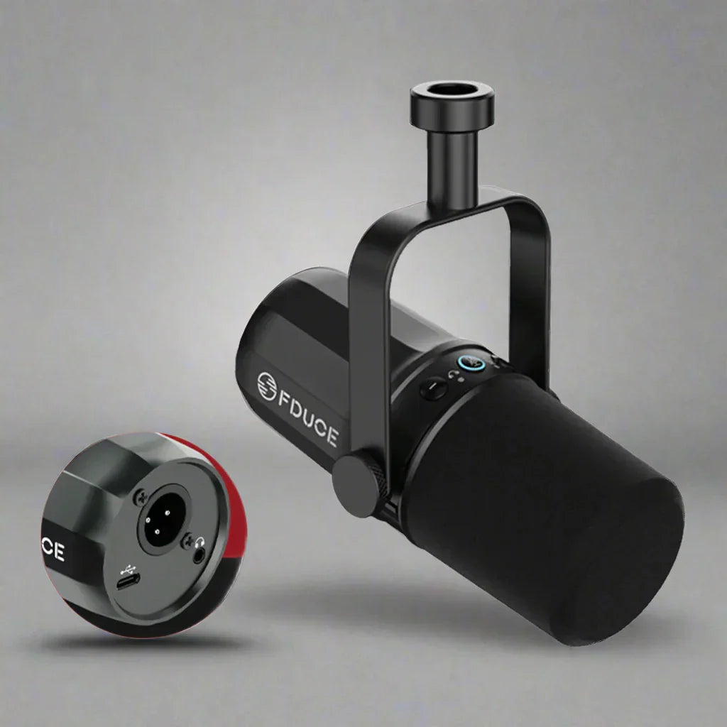 EchoMax SL40 ダイナミック USB/XLR マイクロフォン ポッドキャスト＆ストリーミング用