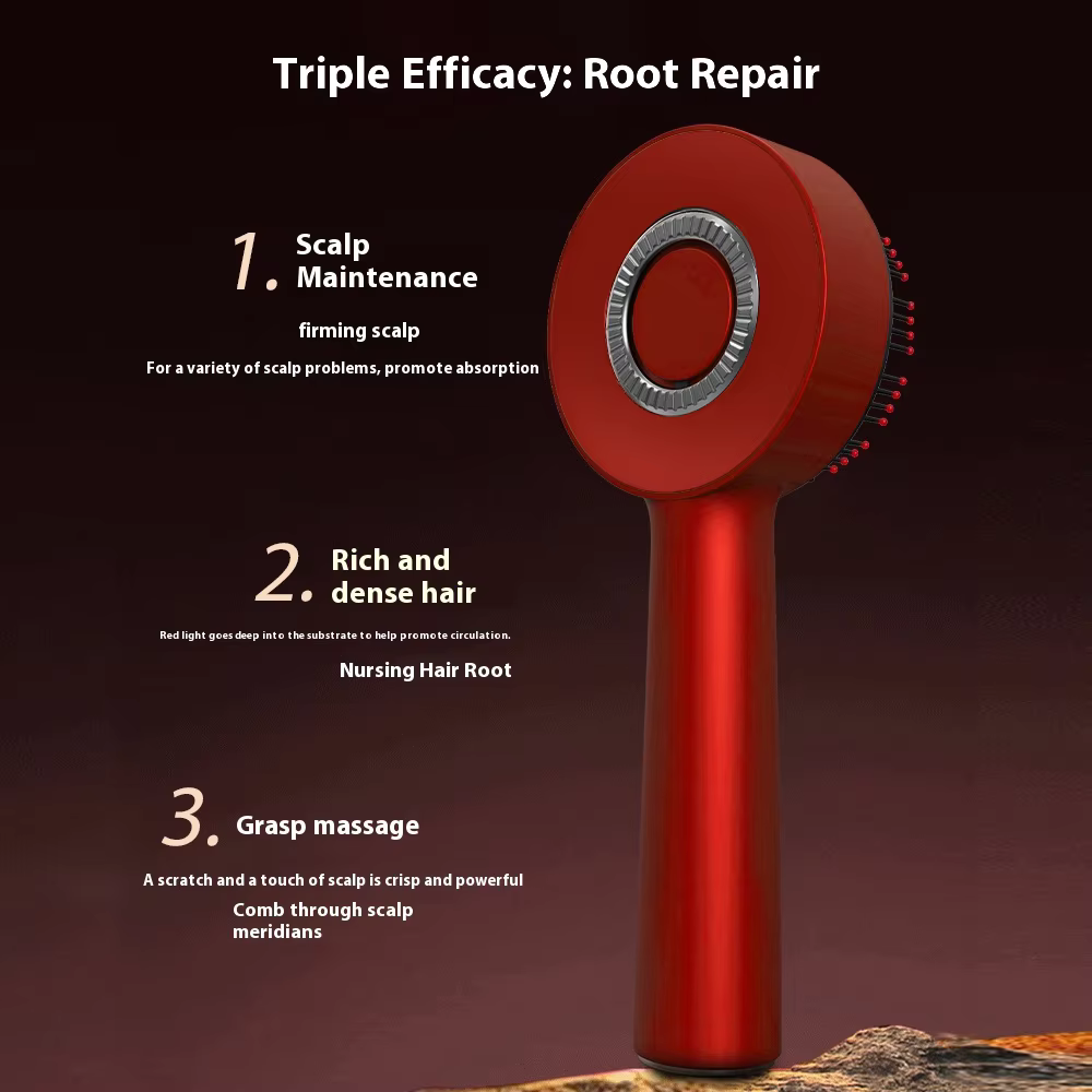 Deluxe Edition Red Light Scalp Therapy Comb Series