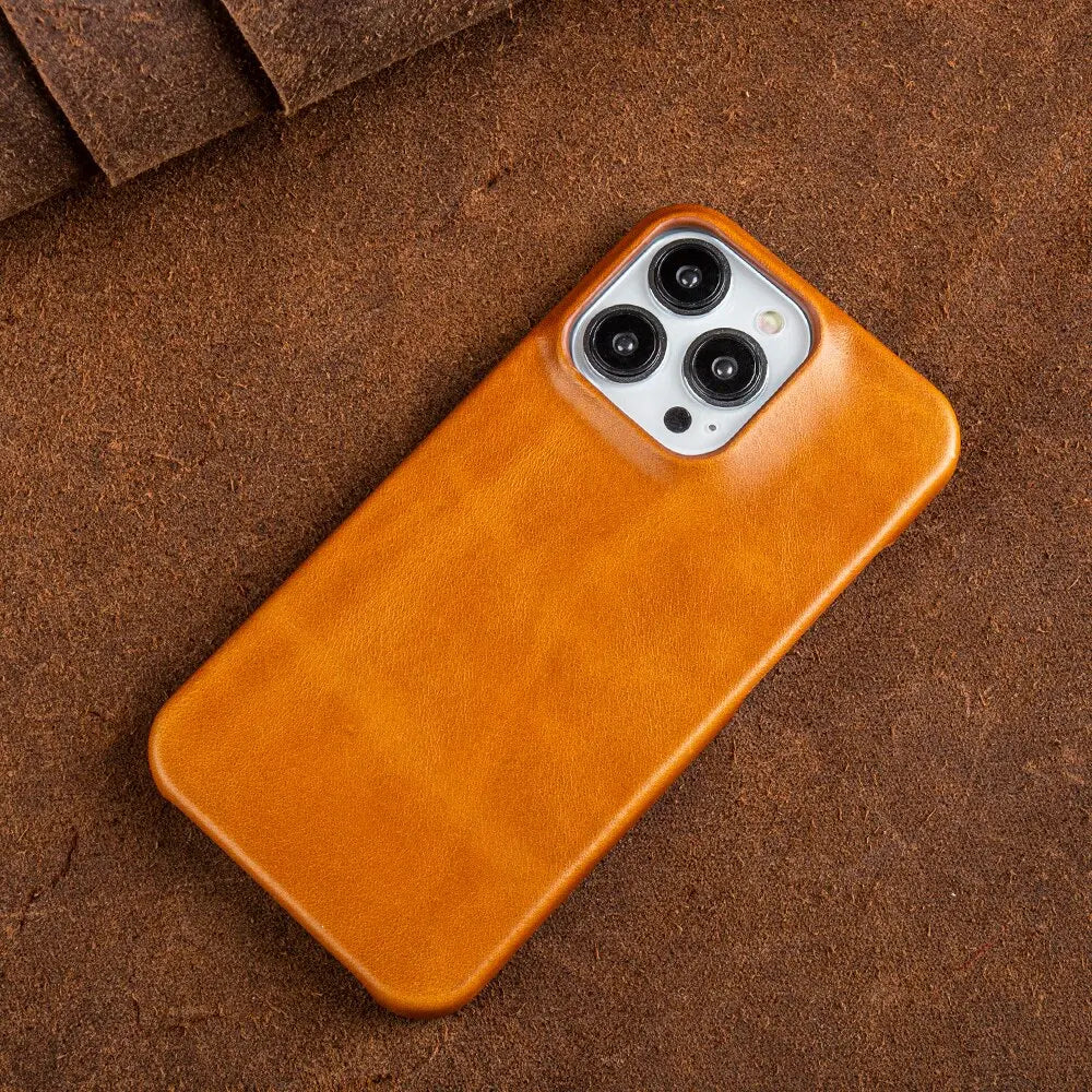 Regal Hide Luxe marhabőr iPhone tok kézzel készítve