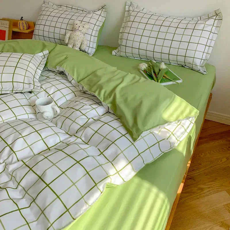 Koreai divatos ágyneműhuzat garnitúra