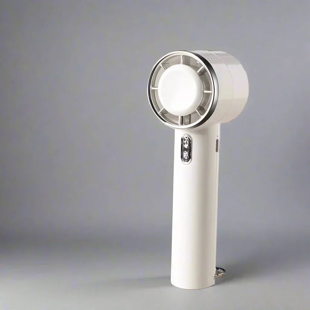 Ventoinha Portátil de Mão AeroChill com Compressa Fria