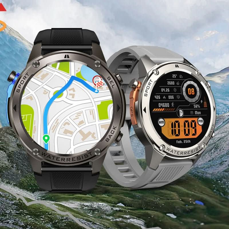 Outdoorové chytré hodinky TrailNova X s GPS, kompasem a monitorováním zdraví