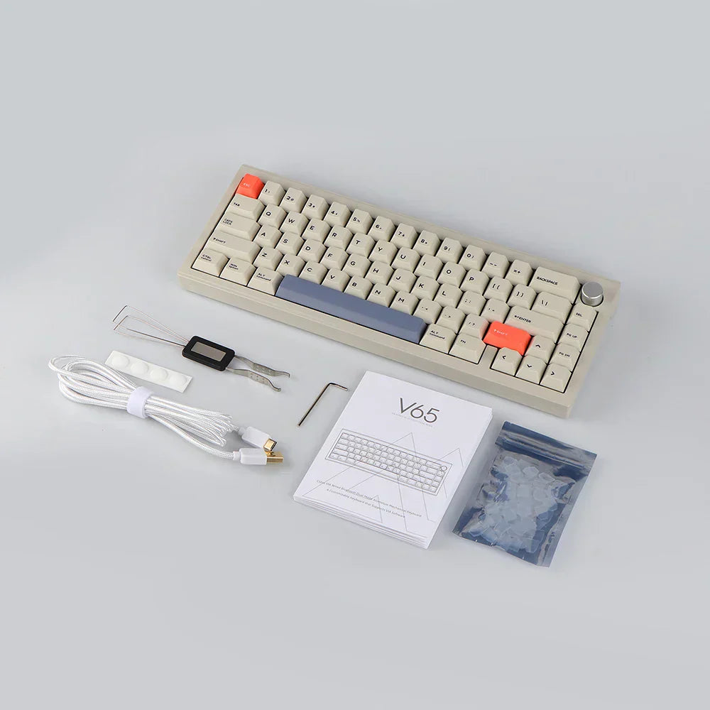 لوحة مفاتيح ميكانيكية VIA بنسبة 65%