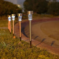 Lampă solară de grădină cu LED, cu economie de energie, senzor automat și protecție împotriva intemperiilor