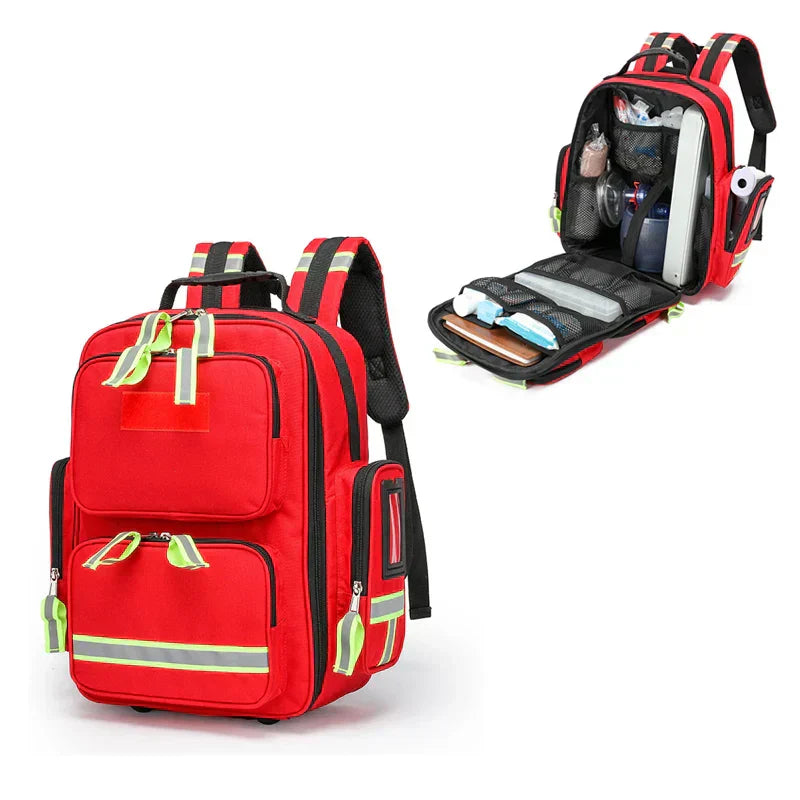 Rucsac de Salvare de Urgență ApexGuard pentru Primul Ajutor Capacitate Mare