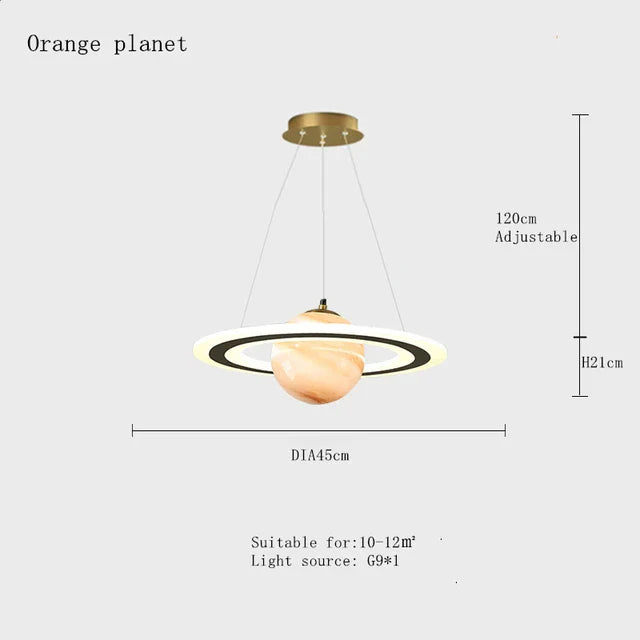 Lampada a sospensione Pianeta