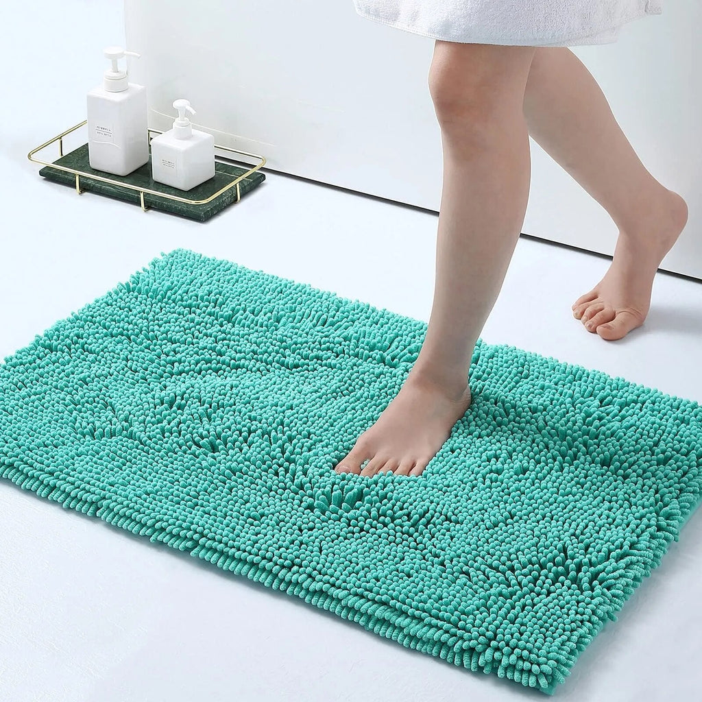 Thick Non-Slip Bath Mat – Soft, Absorbent Bathroom Rug for Safety and Comfort