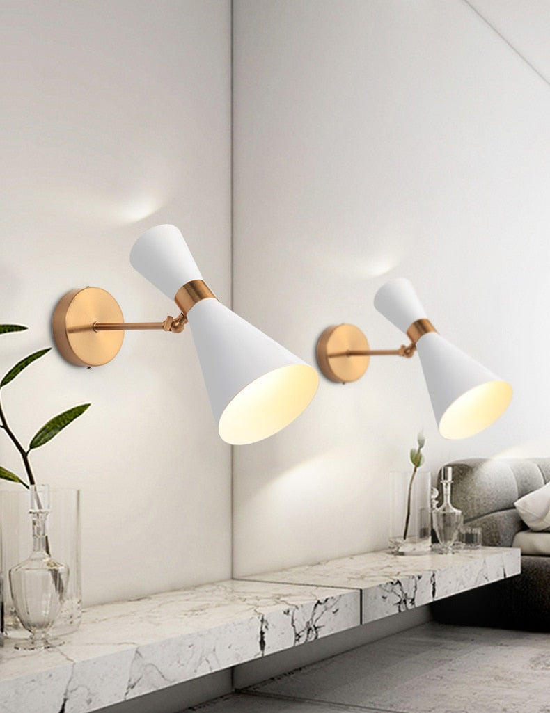 IIS Nara Nordic Home Living Bedside Wall Light Minimalist