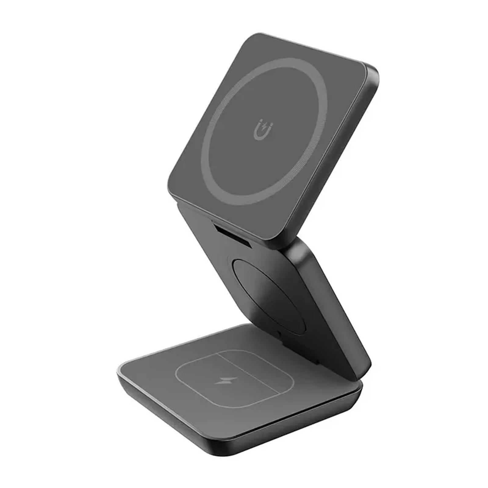 磁性折叠快速无线充电器 三合一 适用于苹果手机、无线耳机和智能手表