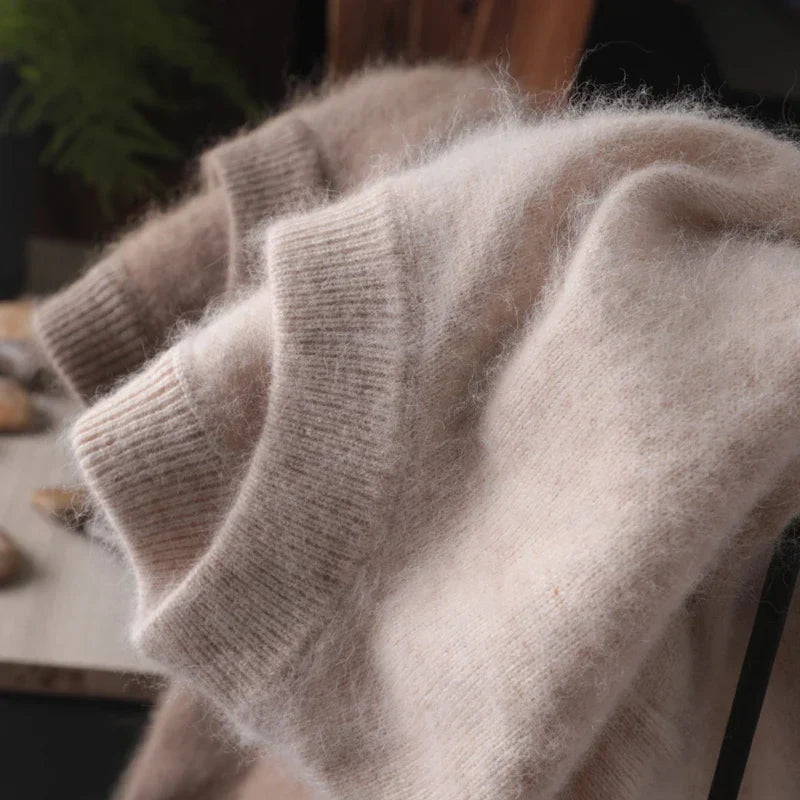 Ferry: japán kötésű 100% tiszta kasmír pulóver