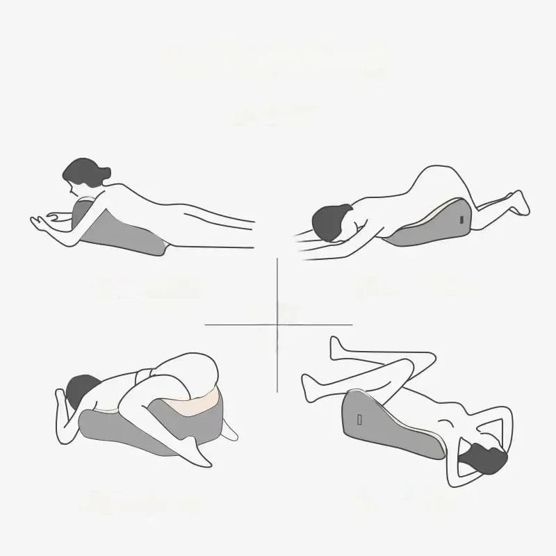 枕头 - 床上支撑垫，温和舒适