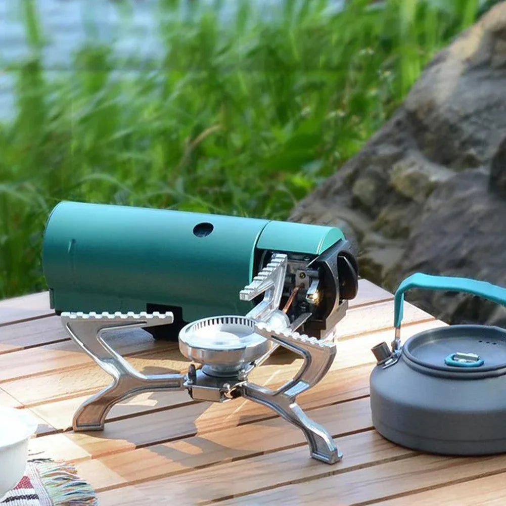 Compact Foldable Butane Camping Stove With 2670W High Heat Power