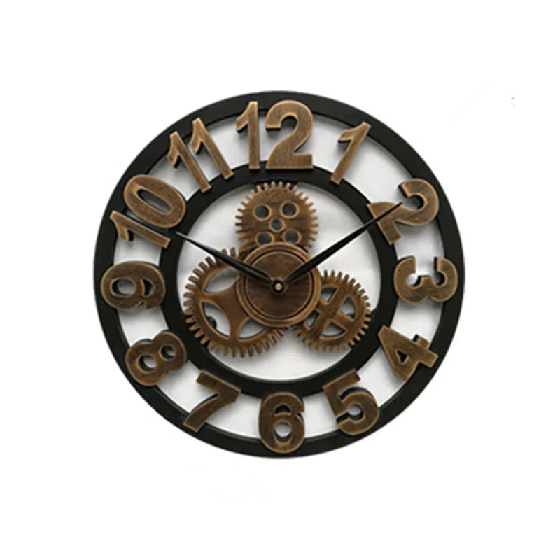 HeritageClock – Reloj de pared en diseño de madera europea