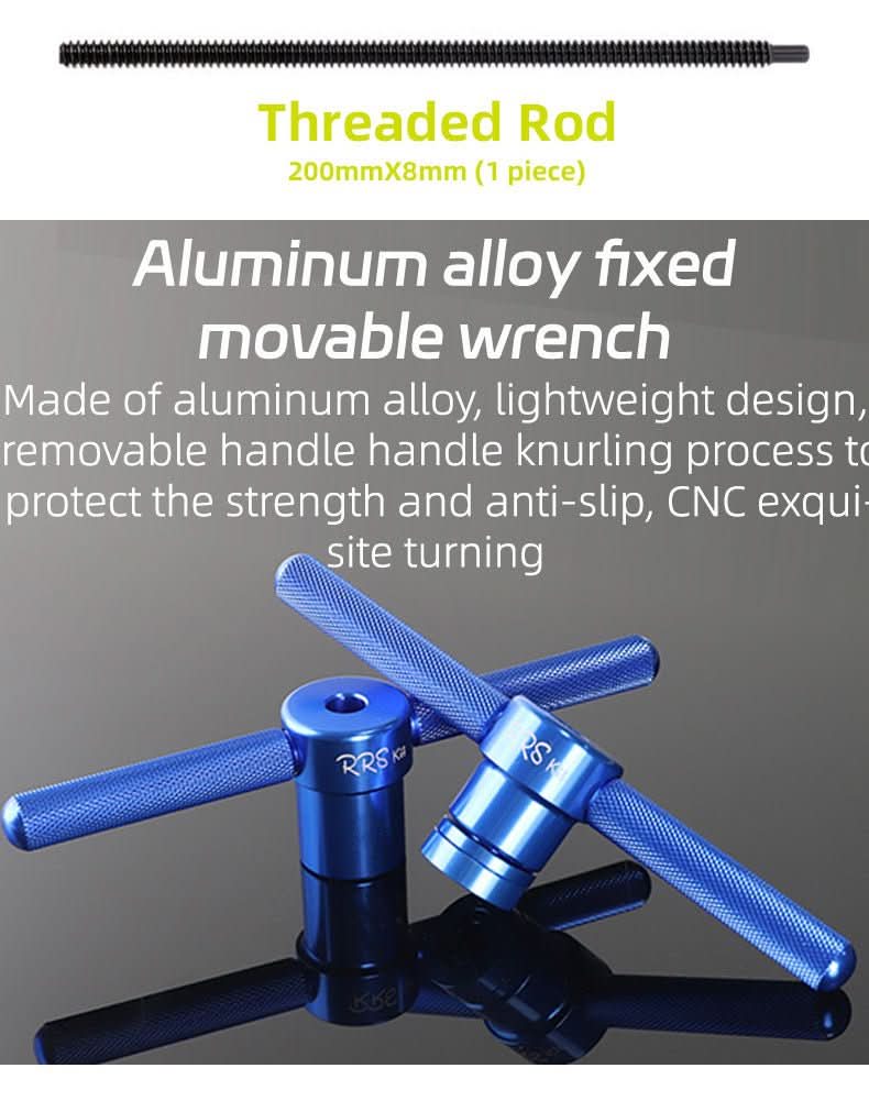 Atlas Pro Precise Bearing Press Tool For Bikes And Bottom Brackets CNC Aluminium