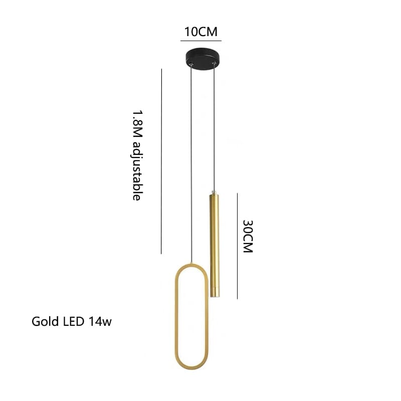 Suspension minimaliste Lustre