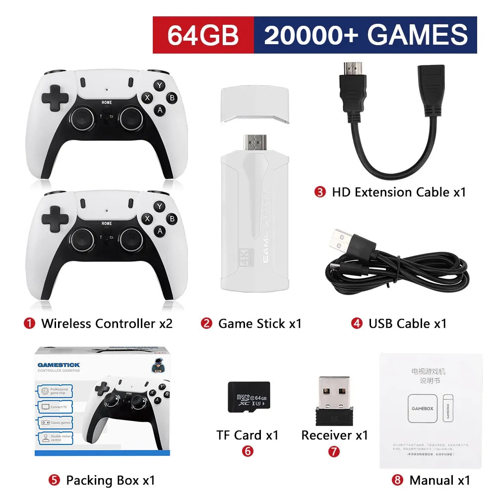 جيم ستيك™ 4k برو + 2 وحدات تحكم PS5