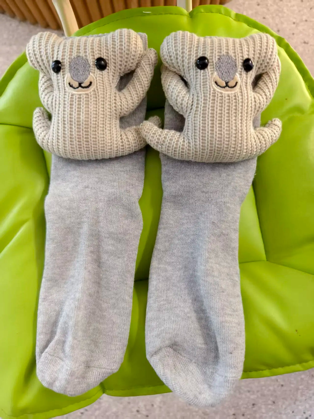 CozyNest House Socks For Home Relaxation With 3D Animal Accent And Non Slip