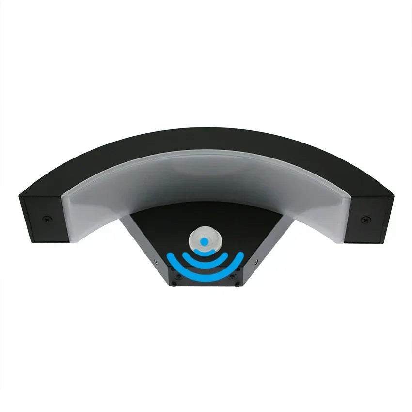 Luna Curve Zewnętrzne Kinkiety Ścienne