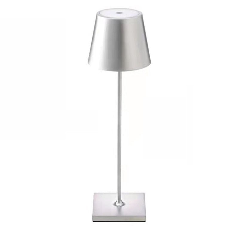 Lampe de table rechargeable sans fil - Lampe design minimaliste japandi