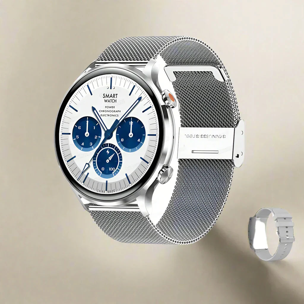 Lynx AMOLED Smartklocka – HD-skärm, Bluetooth-samtal, Fitness Tracker, IP68 Vattentät