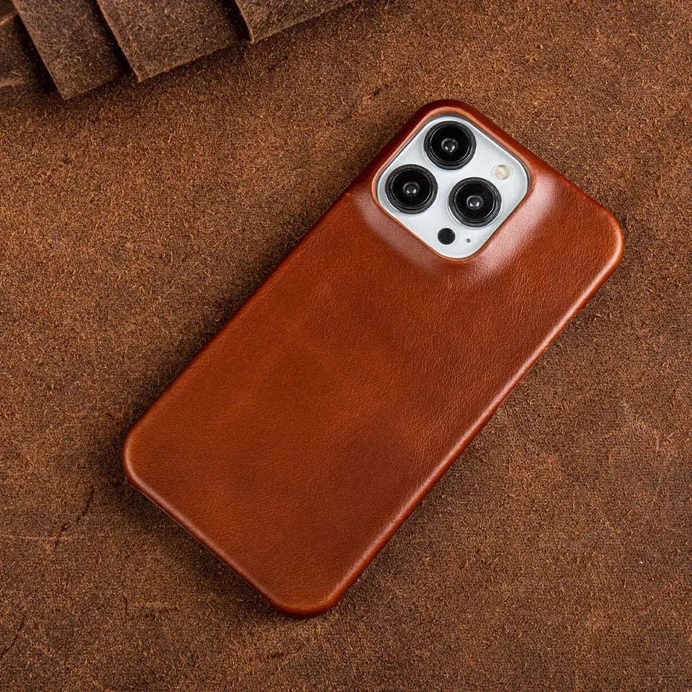 Regal Hide Luxe marhabőr iPhone tok kézzel készítve