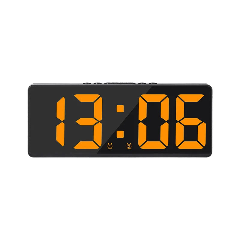 VoiceSnooze – Reloj despertador LED con control por voz y modo noche silenciosa