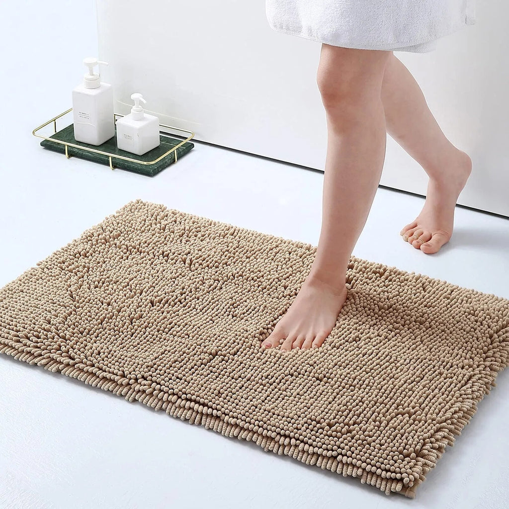 Thick Non-Slip Bath Mat – Soft, Absorbent Bathroom Rug for Safety and Comfort