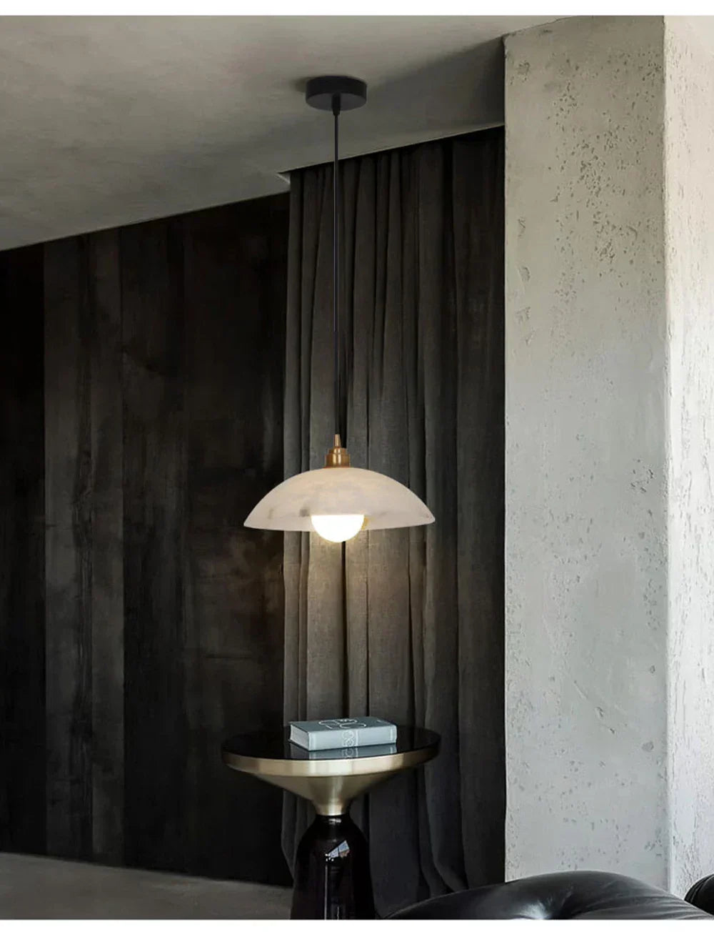 伊尼戈大理石雪花石膏吊灯