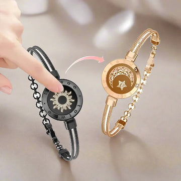 Sun and Moon totwoo Love Bracelets,Long Distance Relationship touch Li   orntli