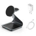 AuroraCharge | 30W 3-in-1 Magnetic Wireless Charger for iPhone, Apple Watch & AirPods | Orntli