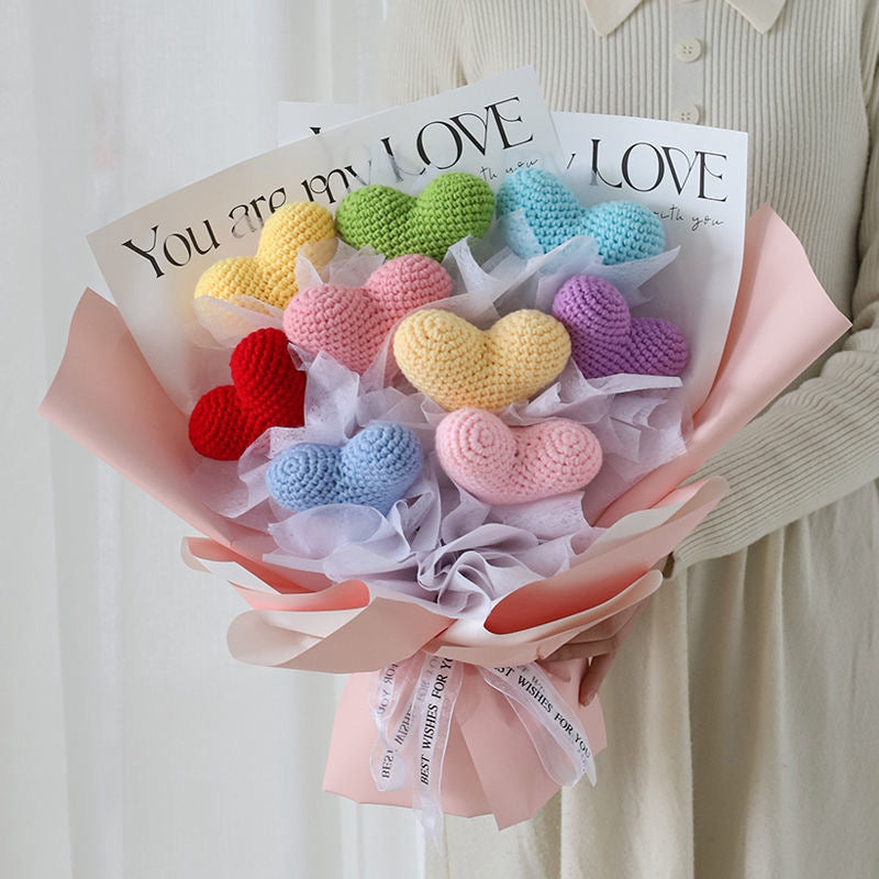 手作りのかぎ針編みフローラルアクセント | Orntli