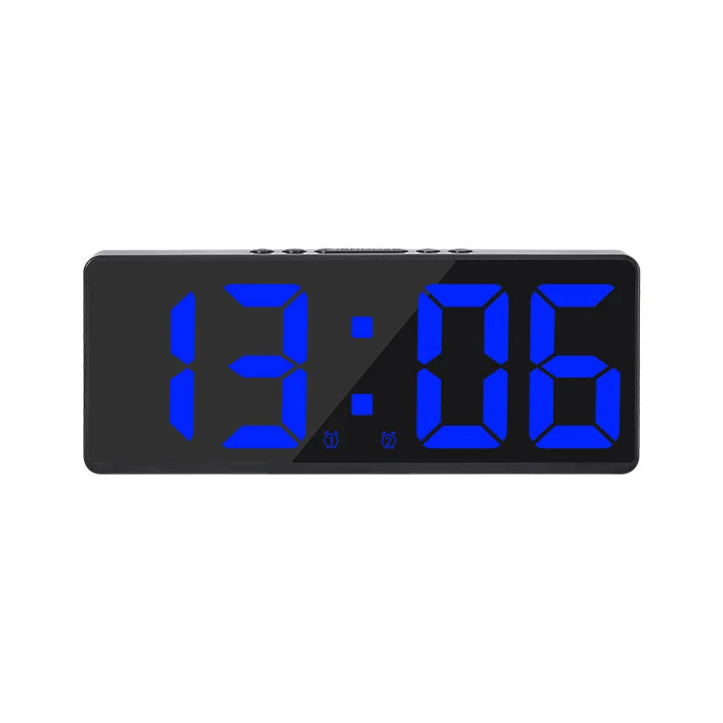 VoiceSnooze – Reloj despertador LED con control por voz y modo noche silenciosa